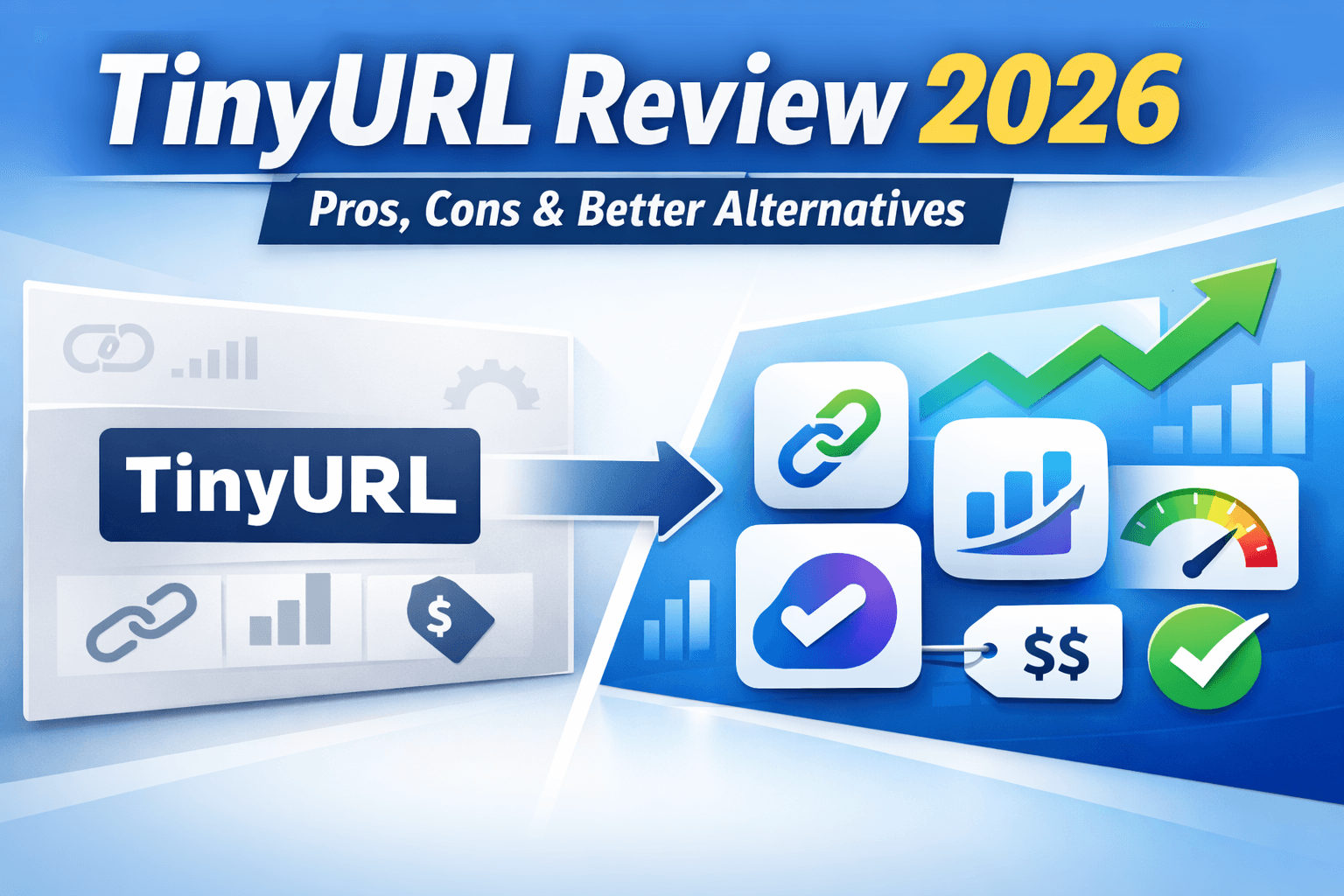 TinyURL Review (2026): Features, Pricing, Pros & Cons + Better Alternatives