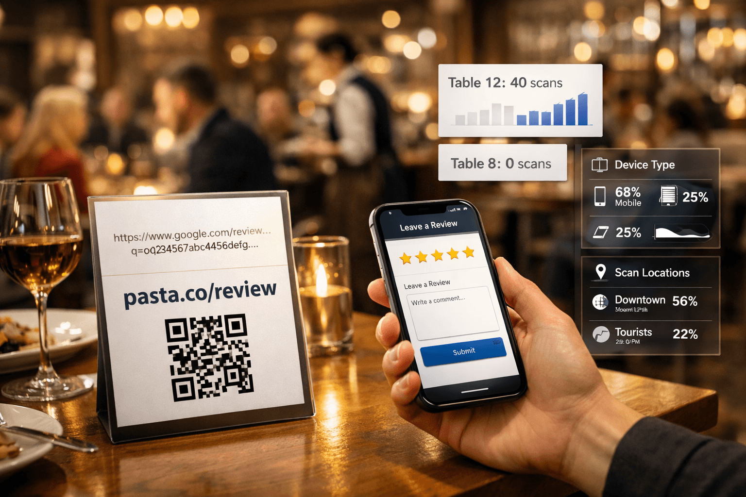 How Can Short Links for Restaurants Drive More Guest Reviews and a Better Experience?