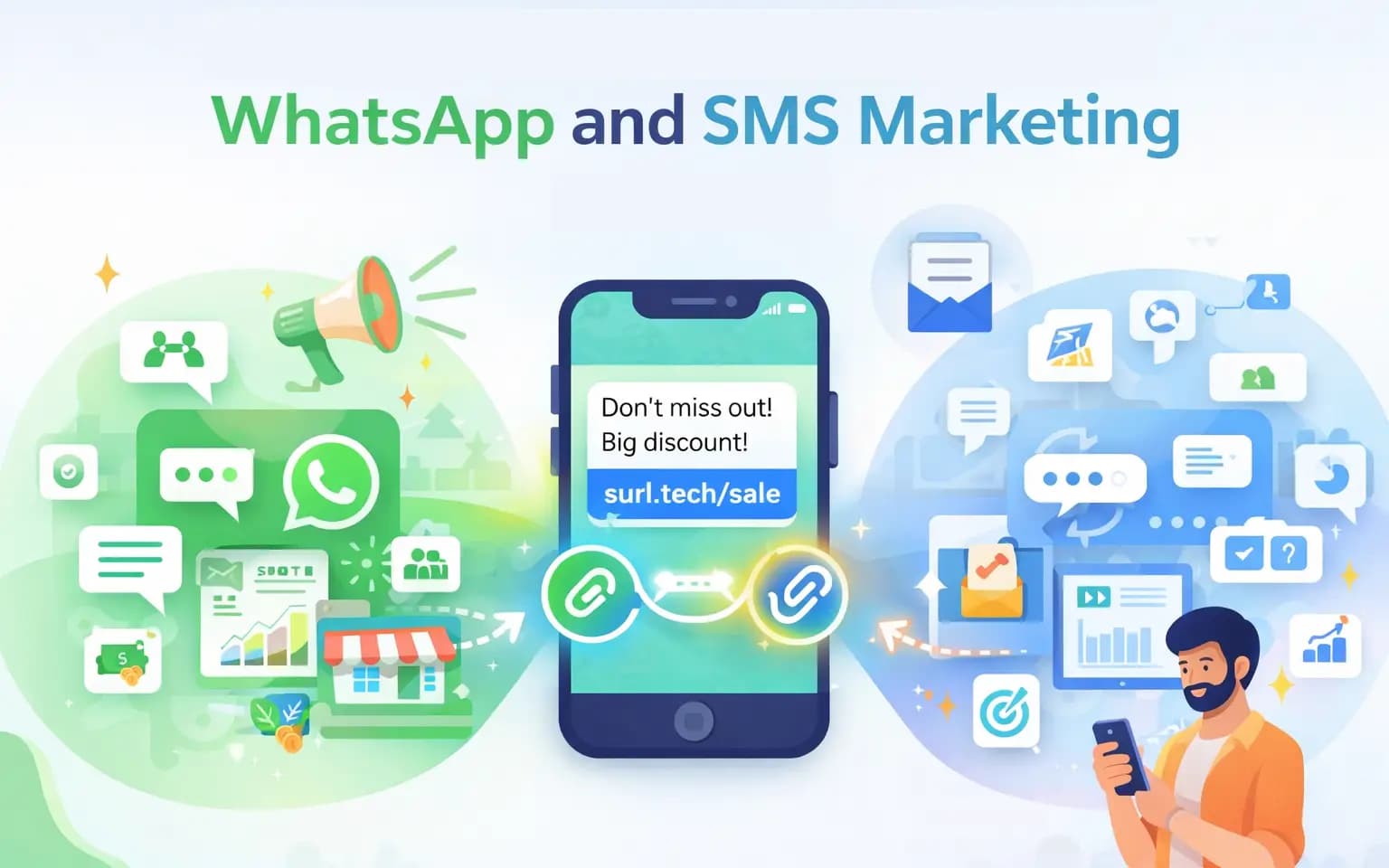Why Short Links Are Essential for WhatsApp and SMS Marketing in India